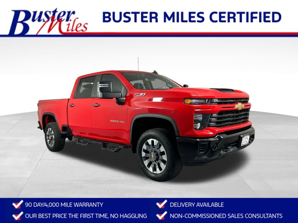 Used 2024 Chevrolet Silverado 2500 Custom w/ Custom Value Package