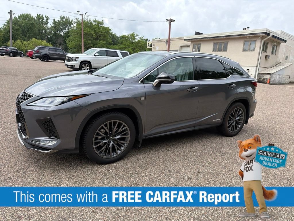 Used 2021 Lexus RX 450h F Sport w/ Cold Weather Package (CT) AWD/4WD image 2