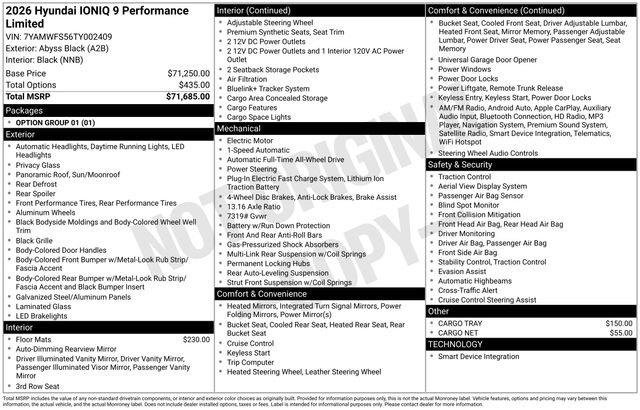 New 2026 Hyundai Ioniq 9 Limited image 4