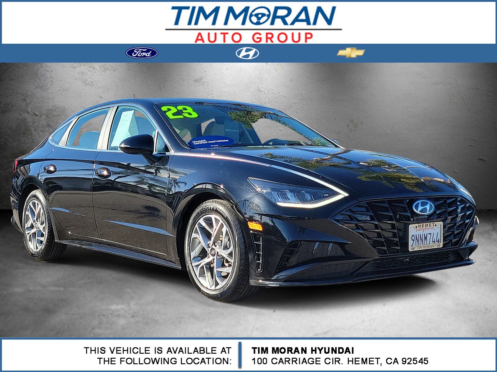 Certified 2023 Hyundai Sonata SEL