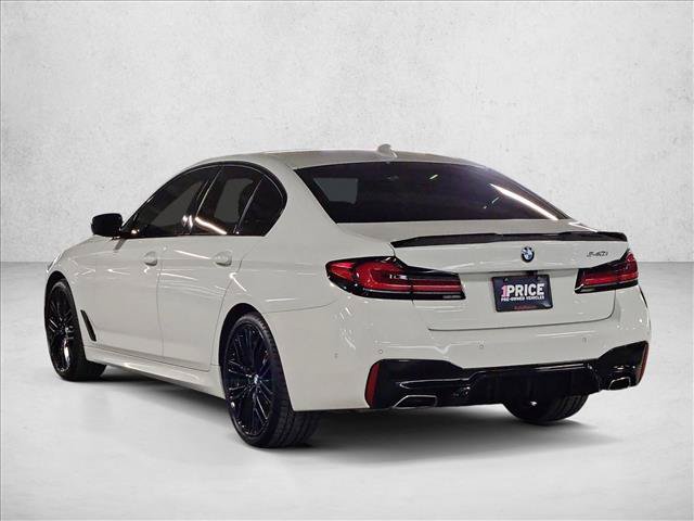 Used 2021 BMW 540i w/ M Sport Package RWD image 8