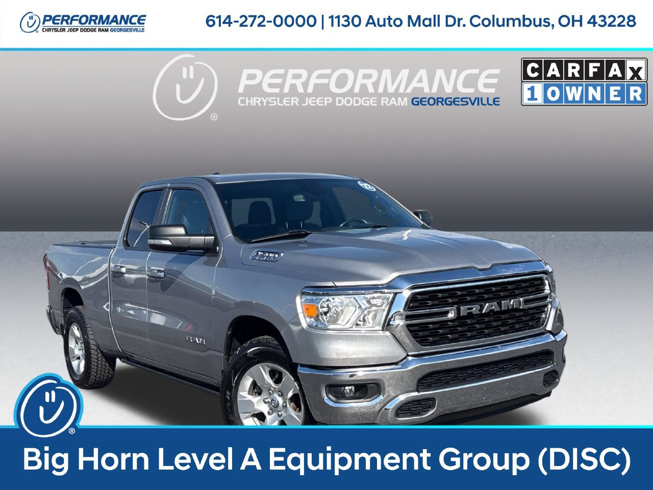 Used 2022 RAM 1500 Big Horn RWD image 1