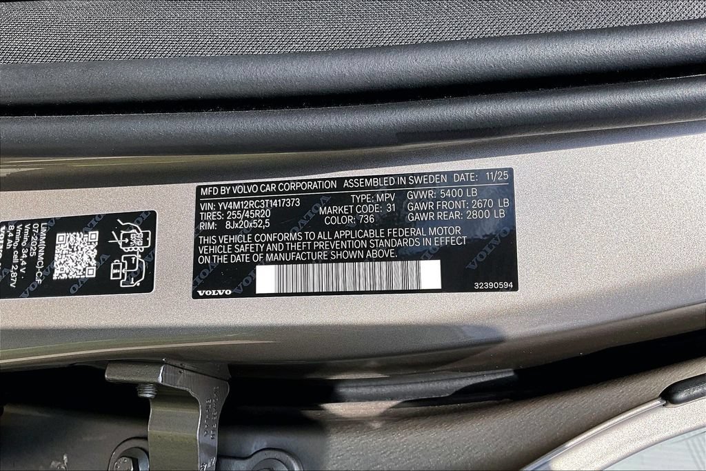 Certified 2026 Volvo XC60 B5 Plus AWD/4WD image 45