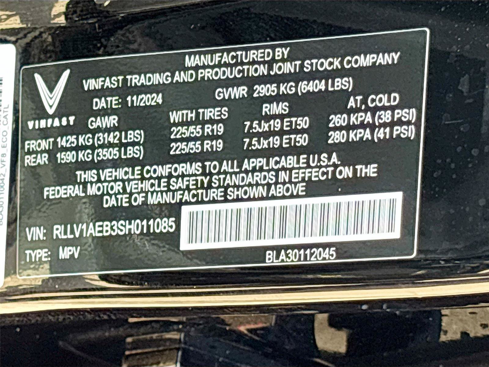 New 2025 VinFast VF 8 Eco AWD/4WD image 31