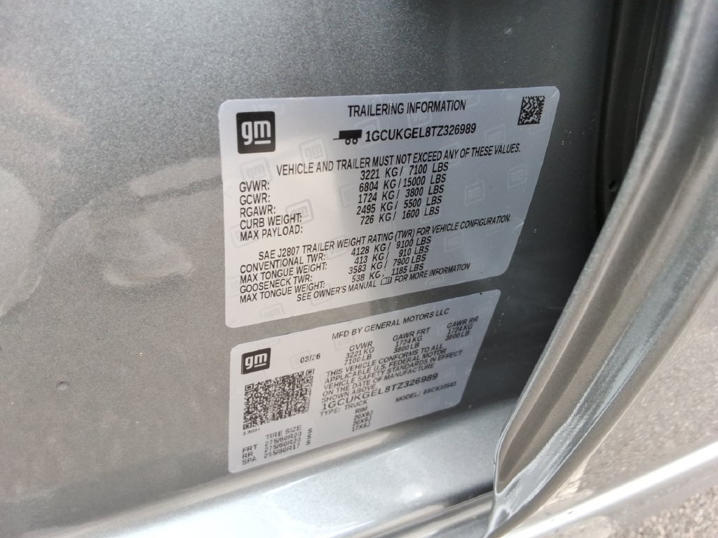 New 2026 Chevrolet Silverado 1500 LTZ w/ LTZ Premium Package AWD/4WD image 38