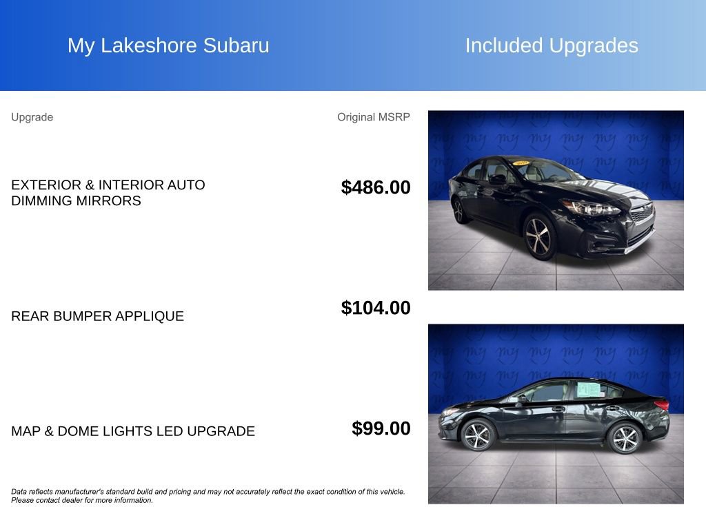 Used 2019 Subaru Impreza 2.0i Premium AWD/4WD image 8