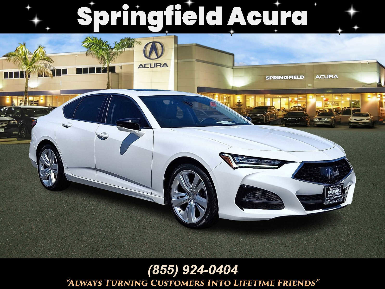 Certified 2023 Acura TLX w/ Technology Package FWD image 1