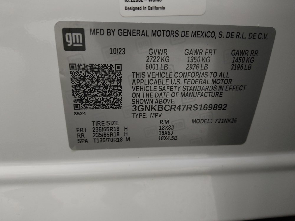 Used 2024 Chevrolet Blazer LT w/ LPO, Floor Liner Package FWD image 33