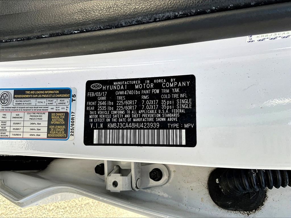 Used 2017 Hyundai Tucson SE image 30