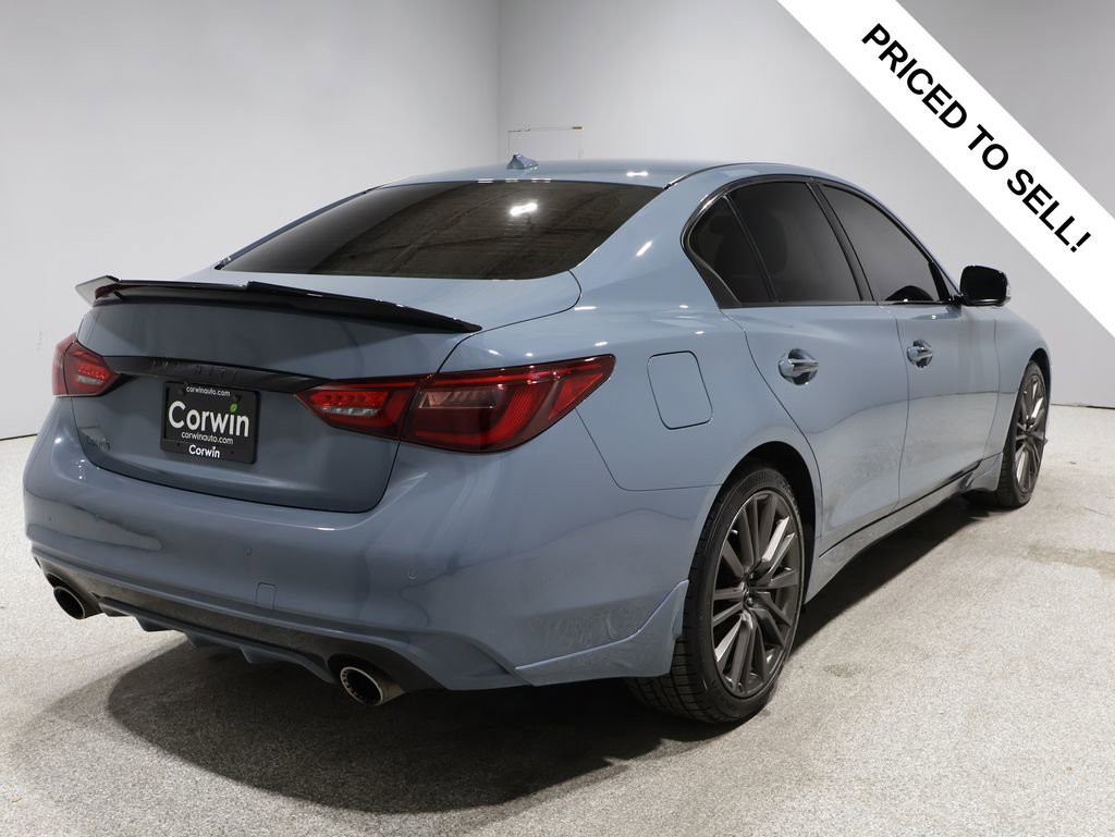 Used 2021 INFINITI Q50 Red Sport 400 video 2