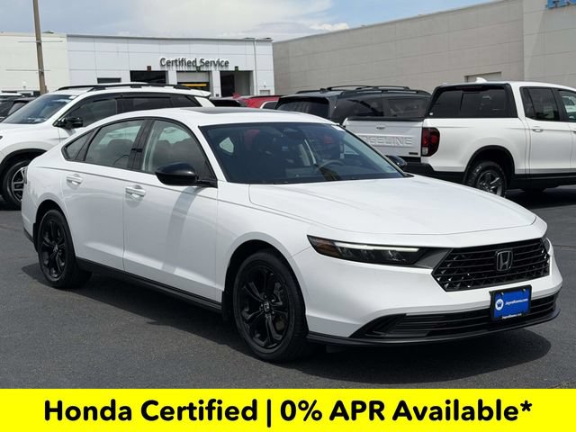 Certified 2025 Honda Accord SE image 1
