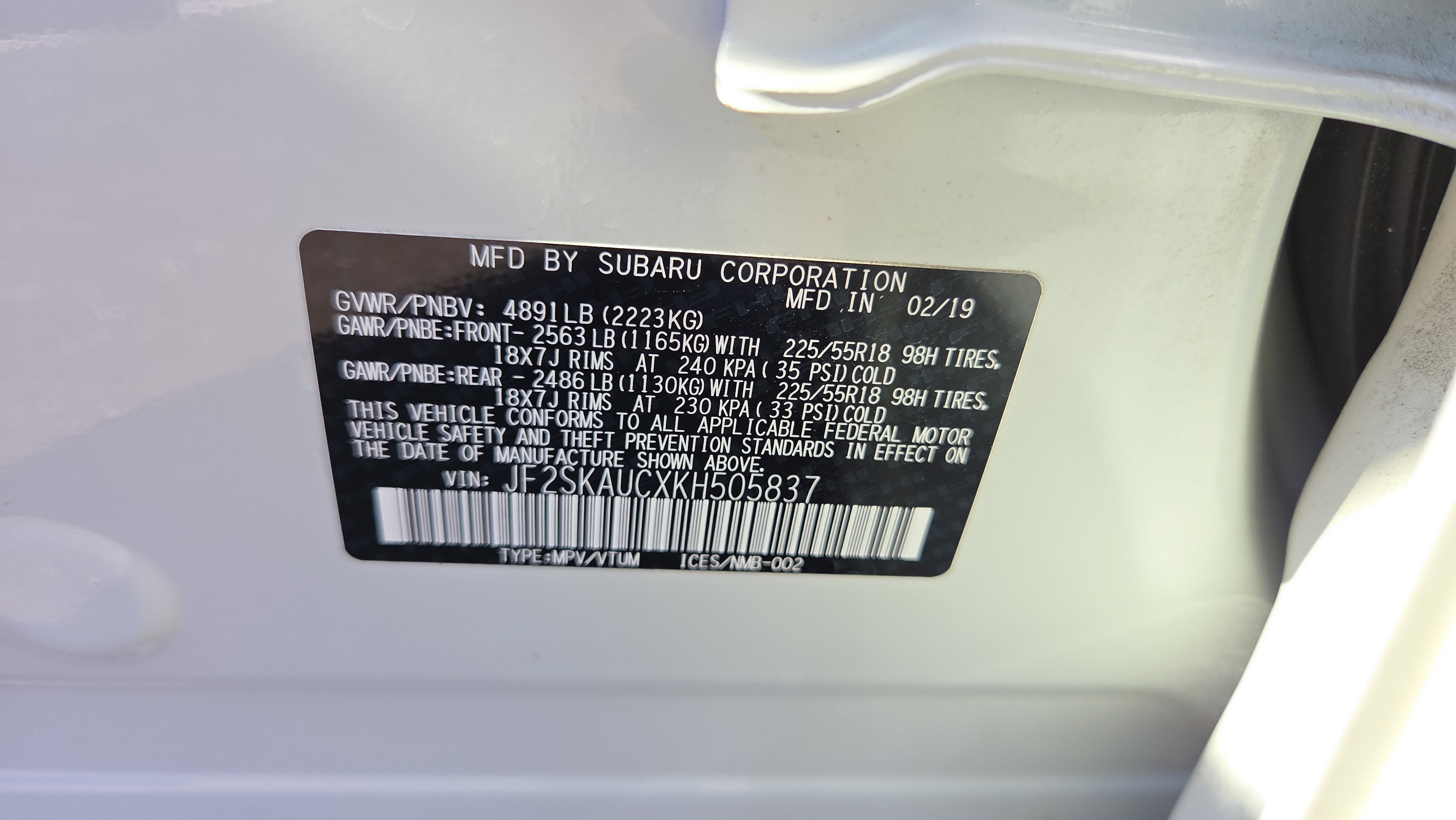 Used 2019 Subaru Forester Limited w/ Popular Package #3 image 35