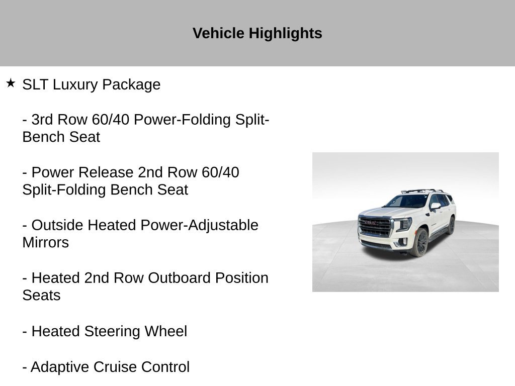 Used 2023 GMC Yukon SLT w/ SLT Premium Package AWD/4WD image 16