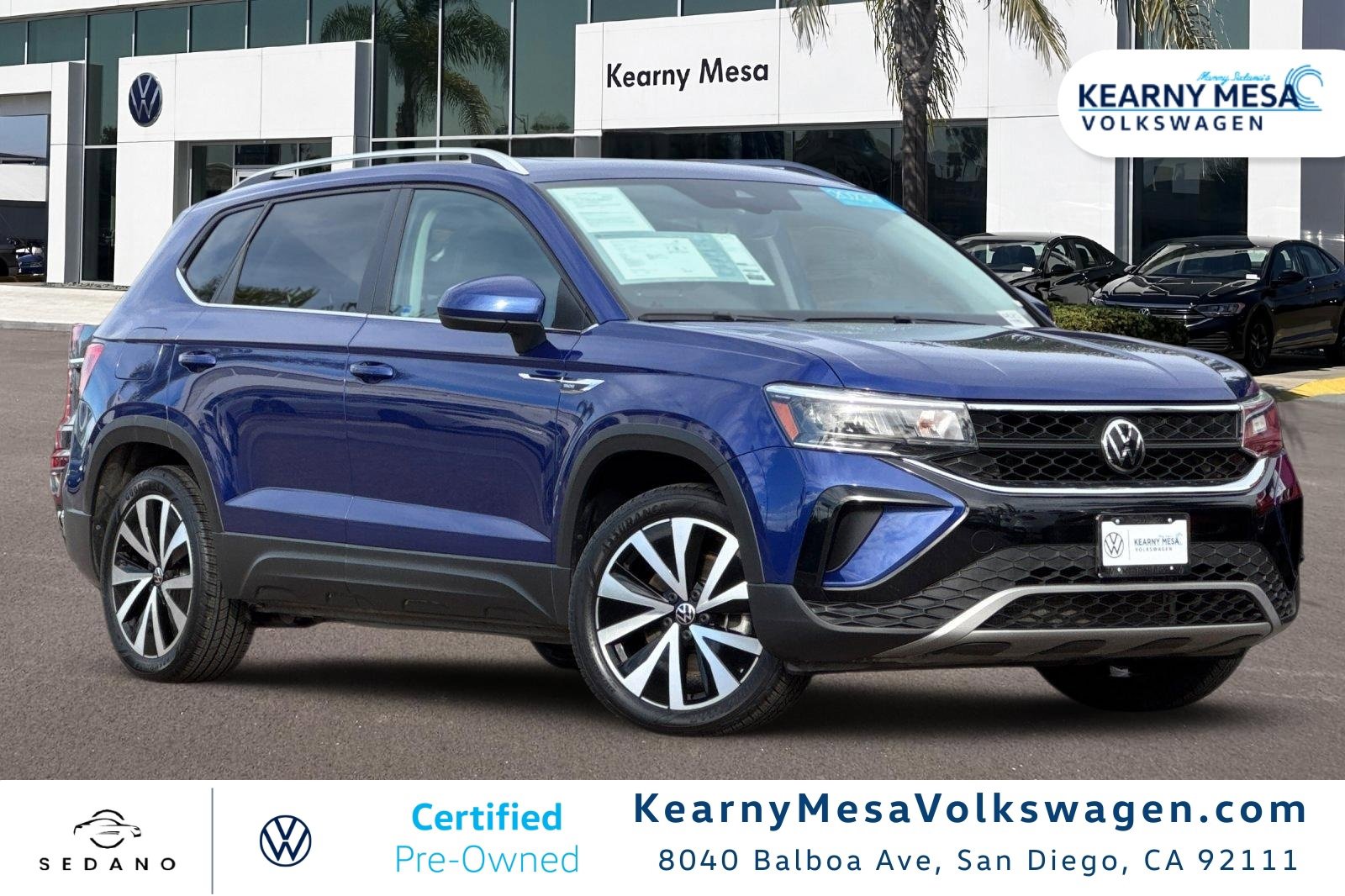 Used 2023 Volkswagen Taos SE w/ Panoramic Sunroof Package