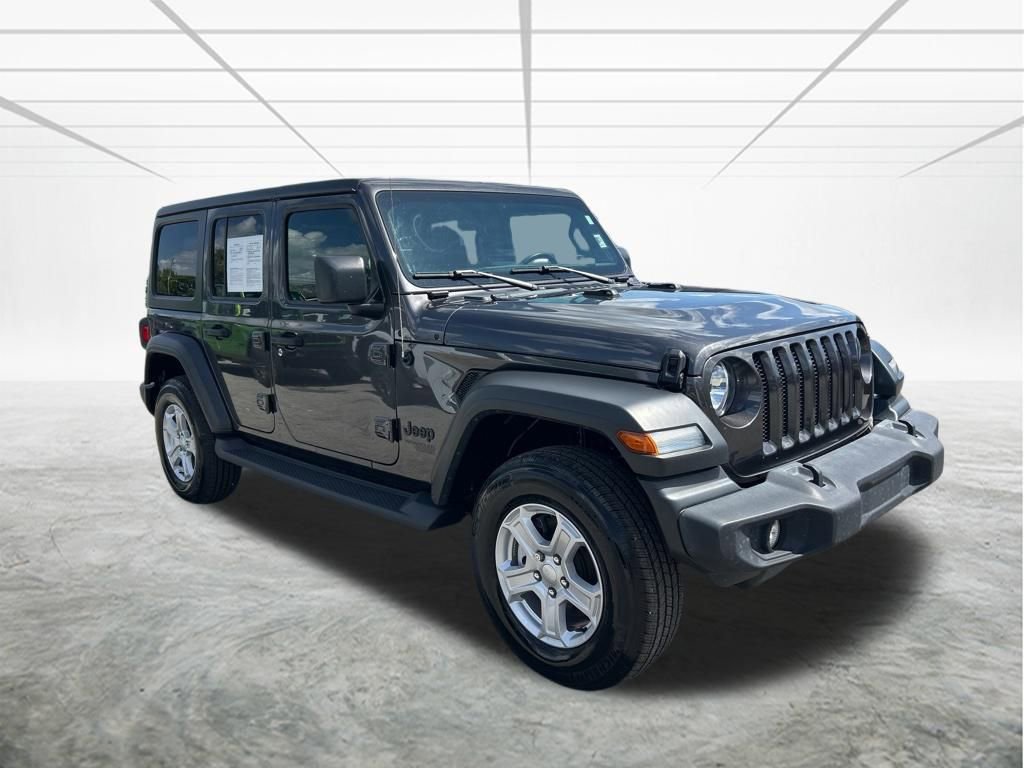 Used 2021 Jeep Wrangler Unlimited Sport image 2