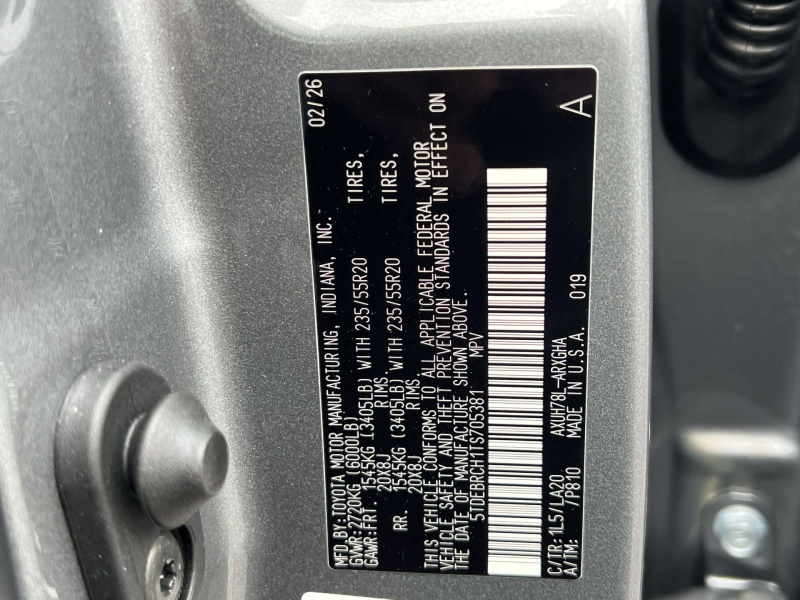 New 2026 Toyota Highlander Platinum image 24