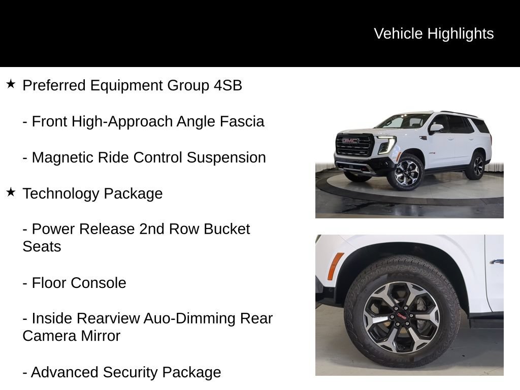Used 2025 GMC Yukon AT4 w/ AT4 Premium Package AWD/4WD image 19