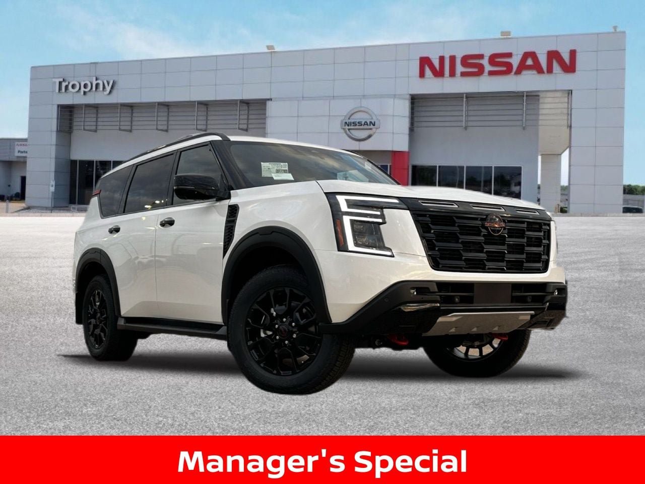 New 2026 Nissan Armada PRO-4X w/ Captain's Chari Seat Package AWD/4WD image 1