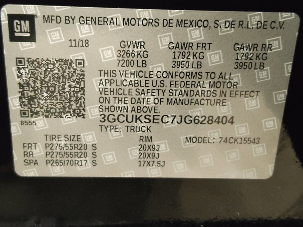 Used 2018 Chevrolet Silverado 1500 LTZ w/ Sport Package image 33