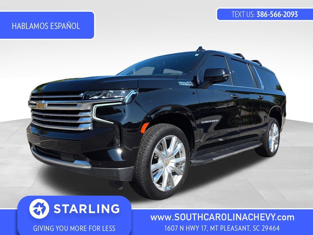 Used 2021 Chevrolet Suburban High Country AWD/4WD image 1