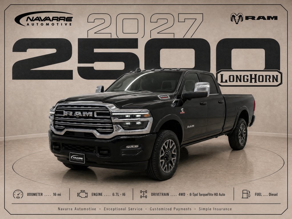 New 2027 RAM 2500 Limited AWD/4WD image 1