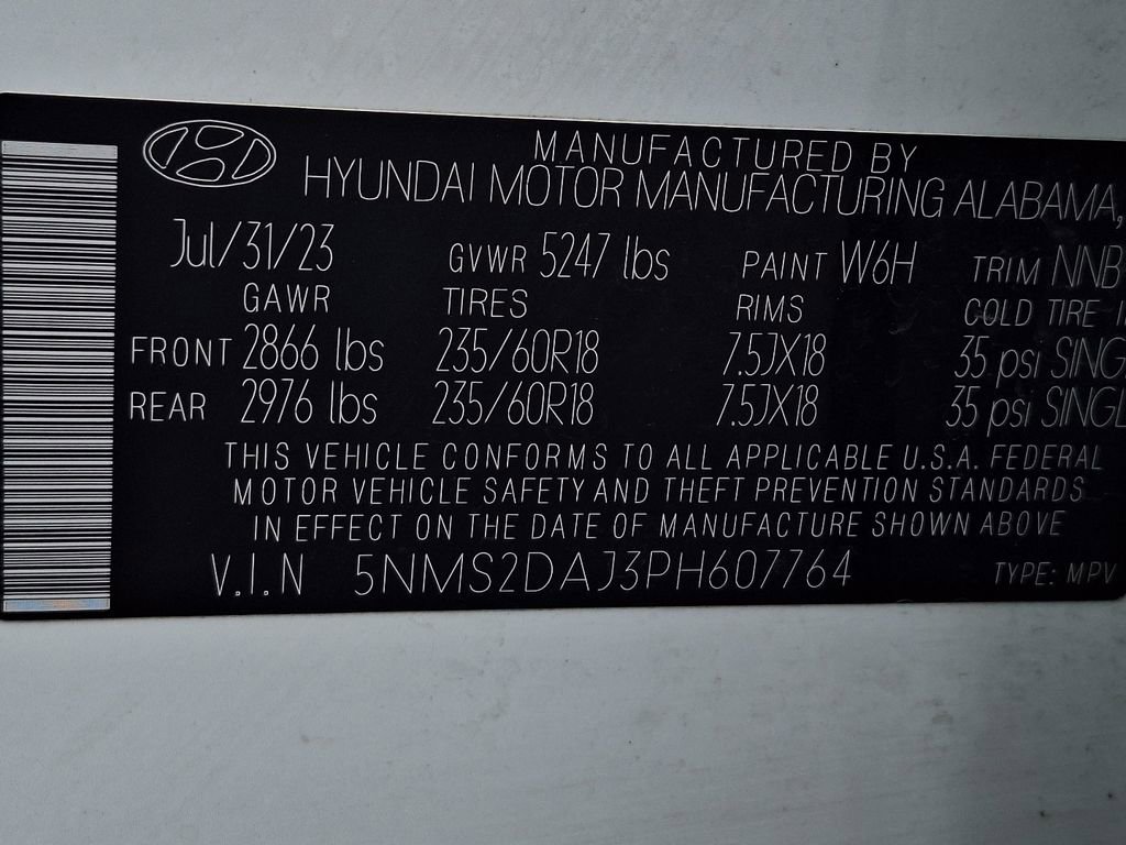 Certified 2023 Hyundai Santa Fe SEL AWD/4WD image 33