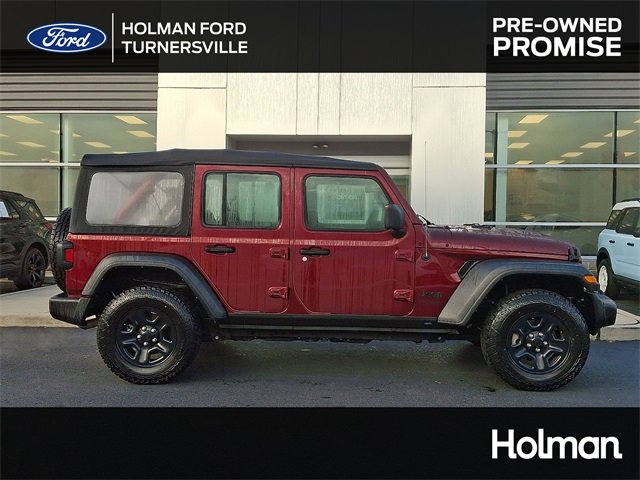 Used 2022 Jeep Wrangler Unlimited Sport image 1