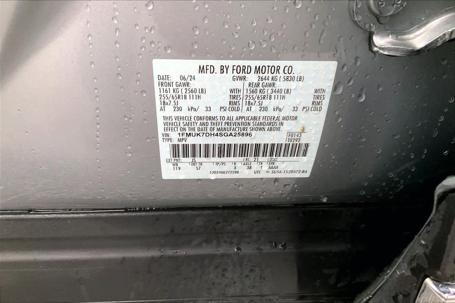 Used 2025 Ford Explorer Active w/ Active Comfort Package RWD image 31