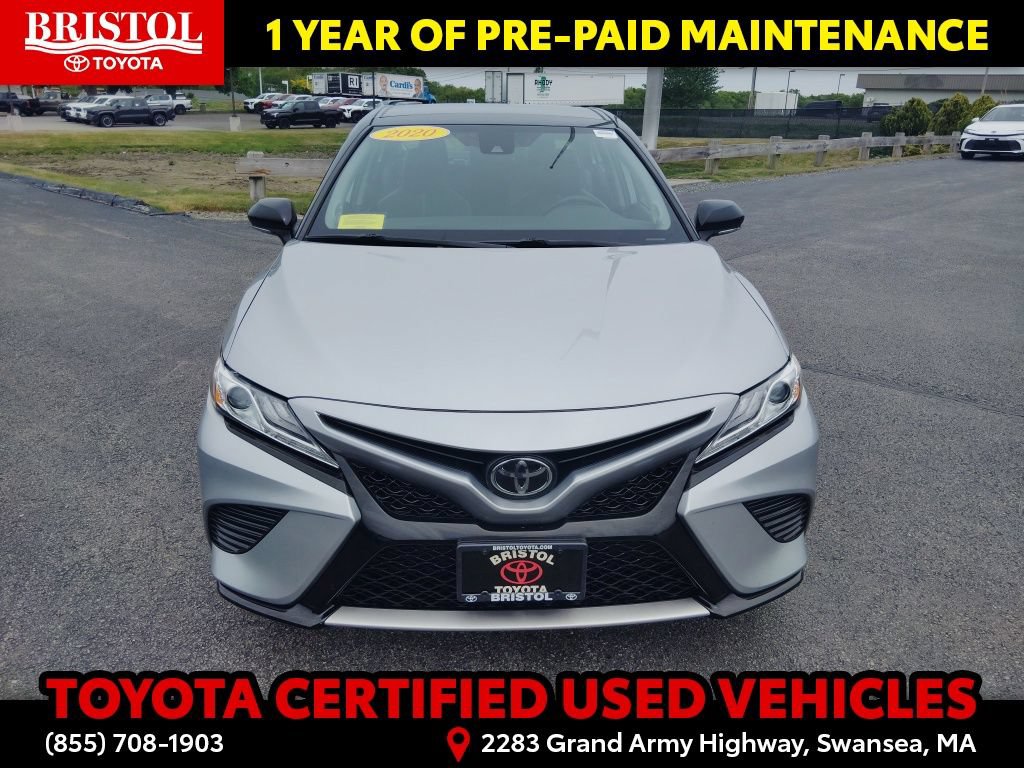 Certified 2020 Toyota Camry XSE w/ Navigation Package FWD image 2