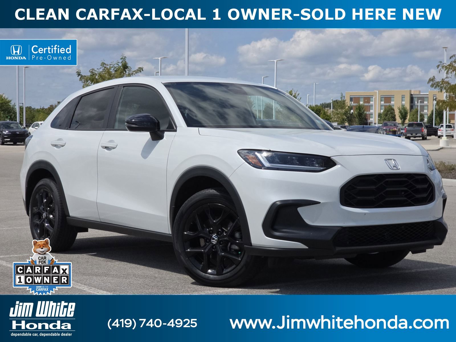 Certified 2023 Honda HR-V Sport image 1