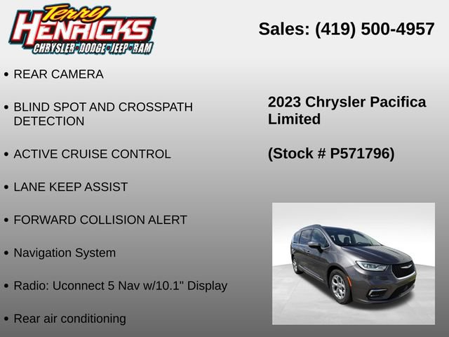 Used 2023 Chrysler Pacifica Limited FWD image 23