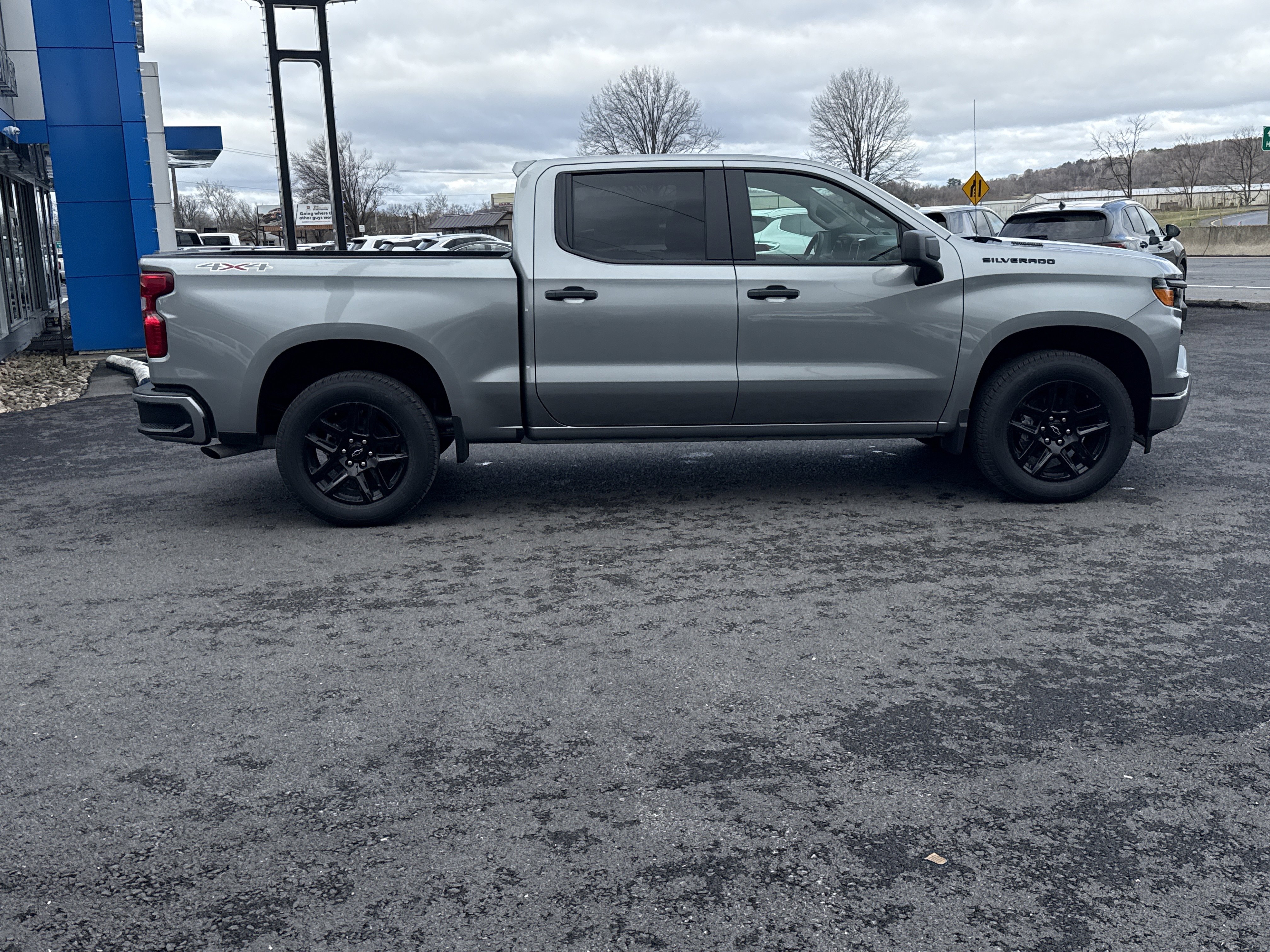 New 2026 Chevrolet Silverado 1500 Custom w/ LPO, Dark Essentials Package AWD/4WD image 2