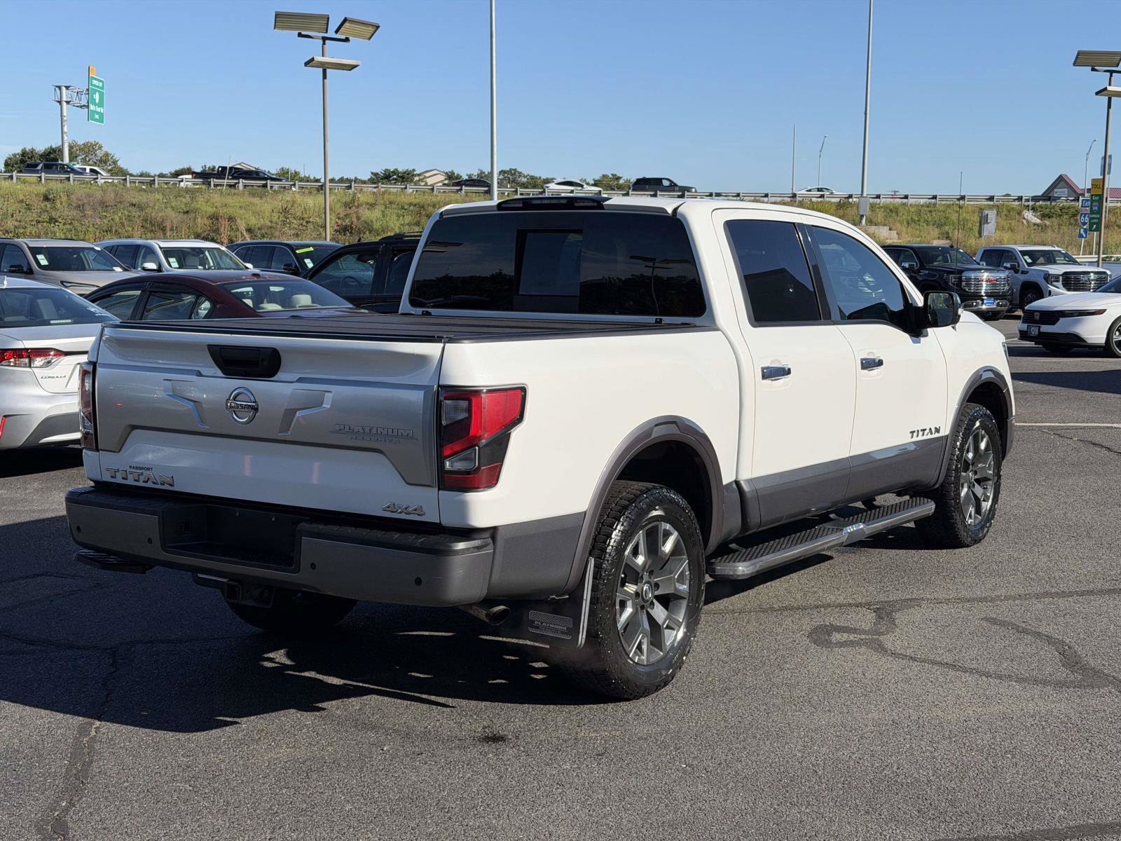 Used 2021 Nissan Titan Platinum Reserve w/ Moonroof Package AWD/4WD image 2