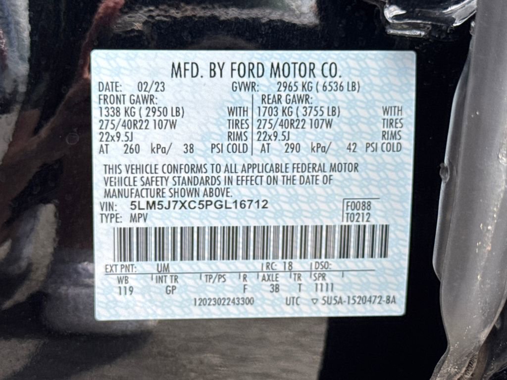 Used 2023 Lincoln Aviator Reserve w/ Equipment Group 201A image 34