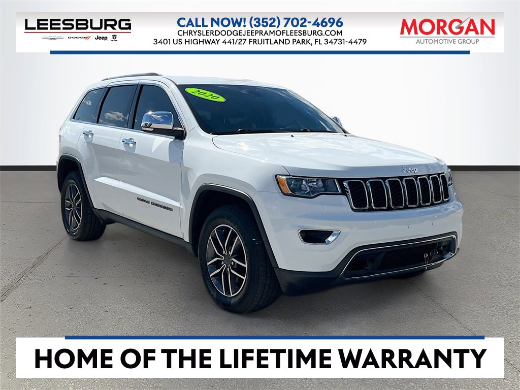 Certified 2020 Jeep Grand Cherokee Limited w/ Luxury Group II