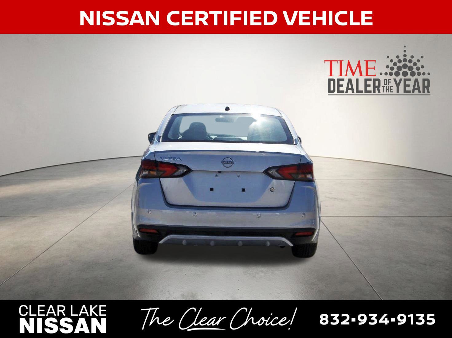Certified 2025 Nissan Versa S w/ Trunk Package FWD image 7