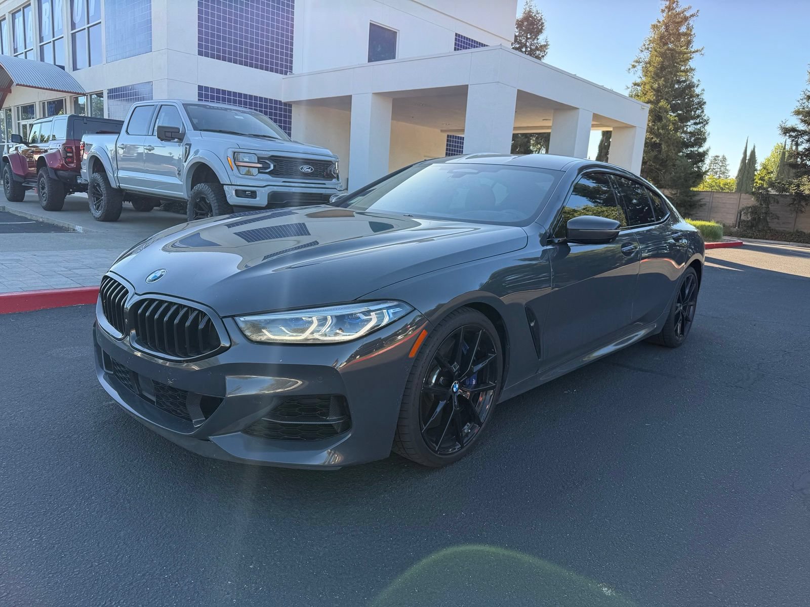 Used 2022 BMW M850i Gran Coupe xDrive w/ M Carbon Exterior Package AWD/4WD video 1