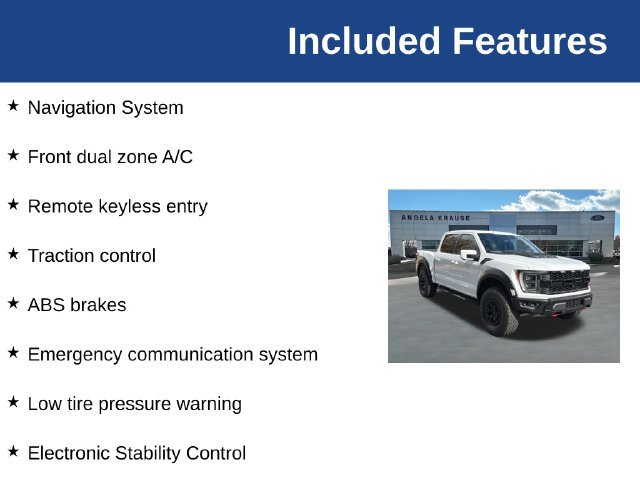 Used 2023 Ford F150 Raptor w/ Equipment Group 802A Raptor R AWD/4WD image 5