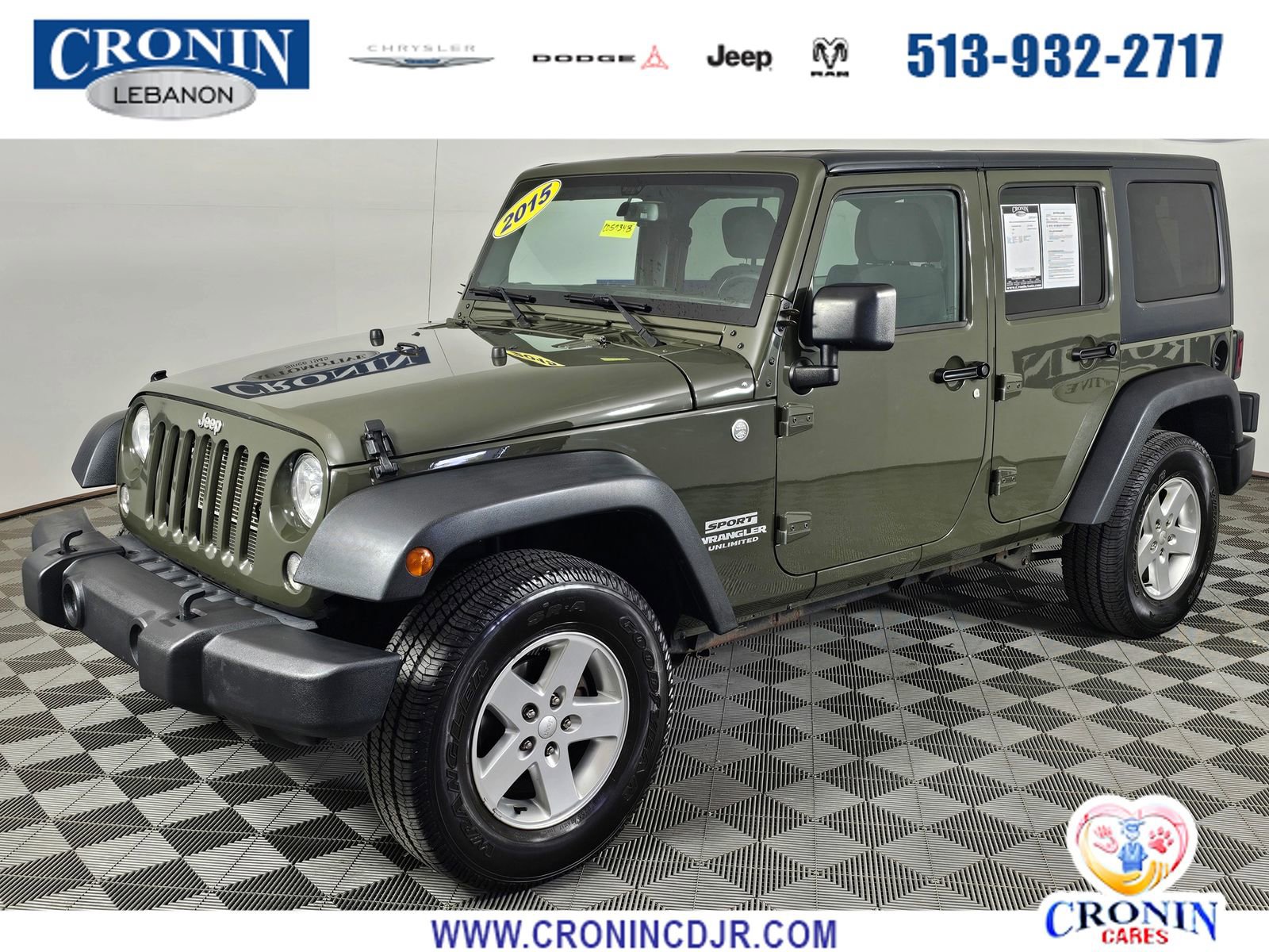 Used 2015 Jeep Wrangler Unlimited Sport w/ Quick Order Package 24S