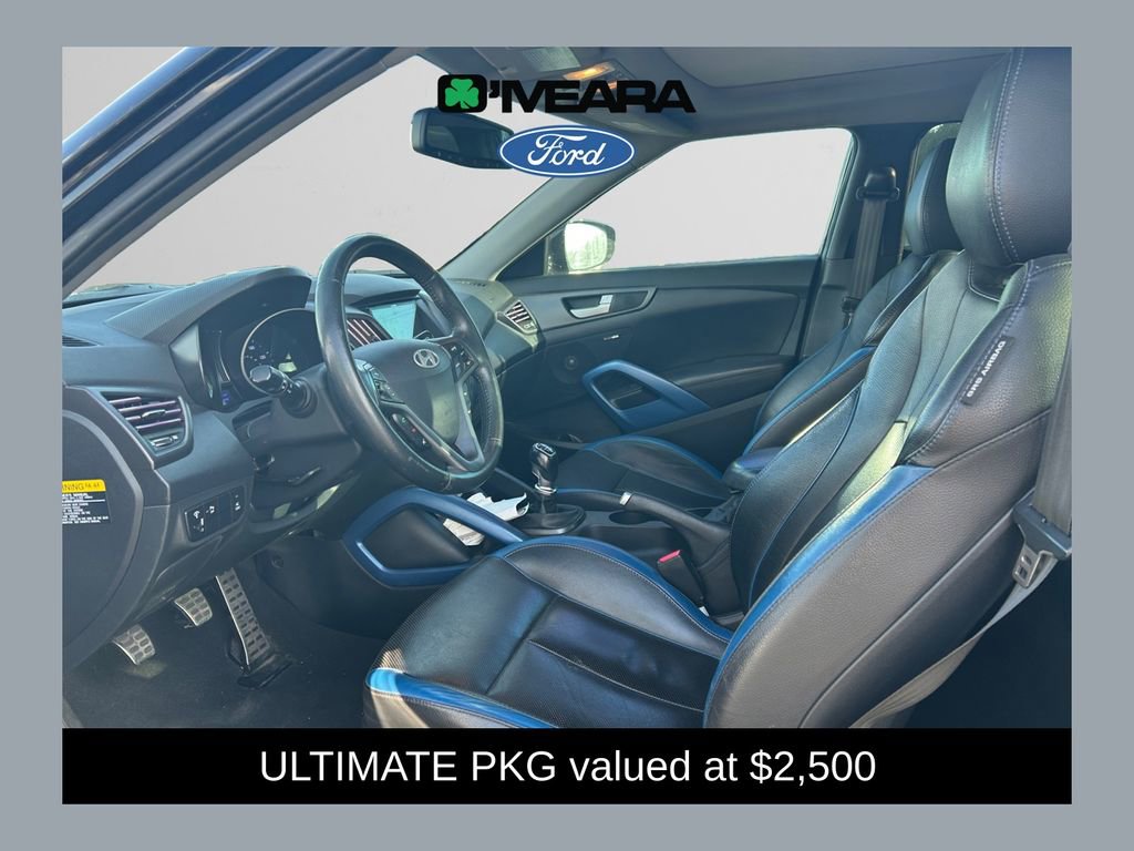 Used 2013 Hyundai Veloster Turbo w/ Ultimate Pkg FWD image 1