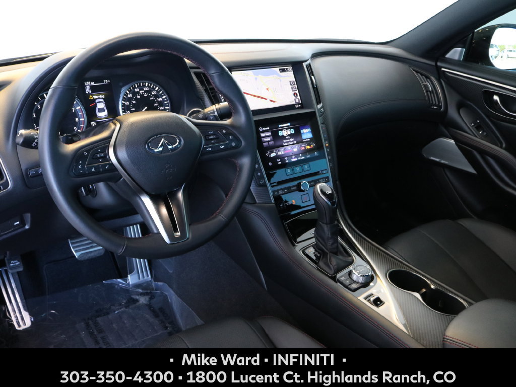 Used 2022 INFINITI Q60 Red Sport 400 w/ Carbon Fiber Package AWD/4WD image 7