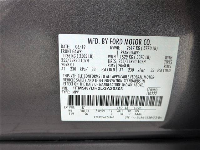 Used 2020 Ford Explorer XLT w/ Equipment Group 202A RWD image 15