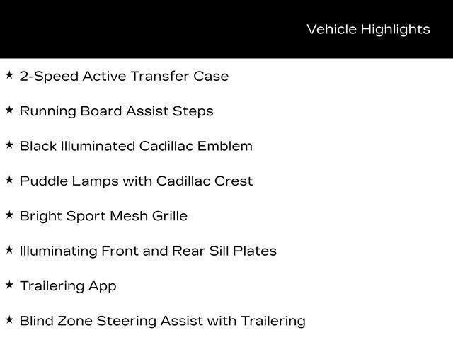 Certified 2025 Cadillac Escalade ESV Premium Luxury w/ LPO, Radiant Package AWD/4WD image 47