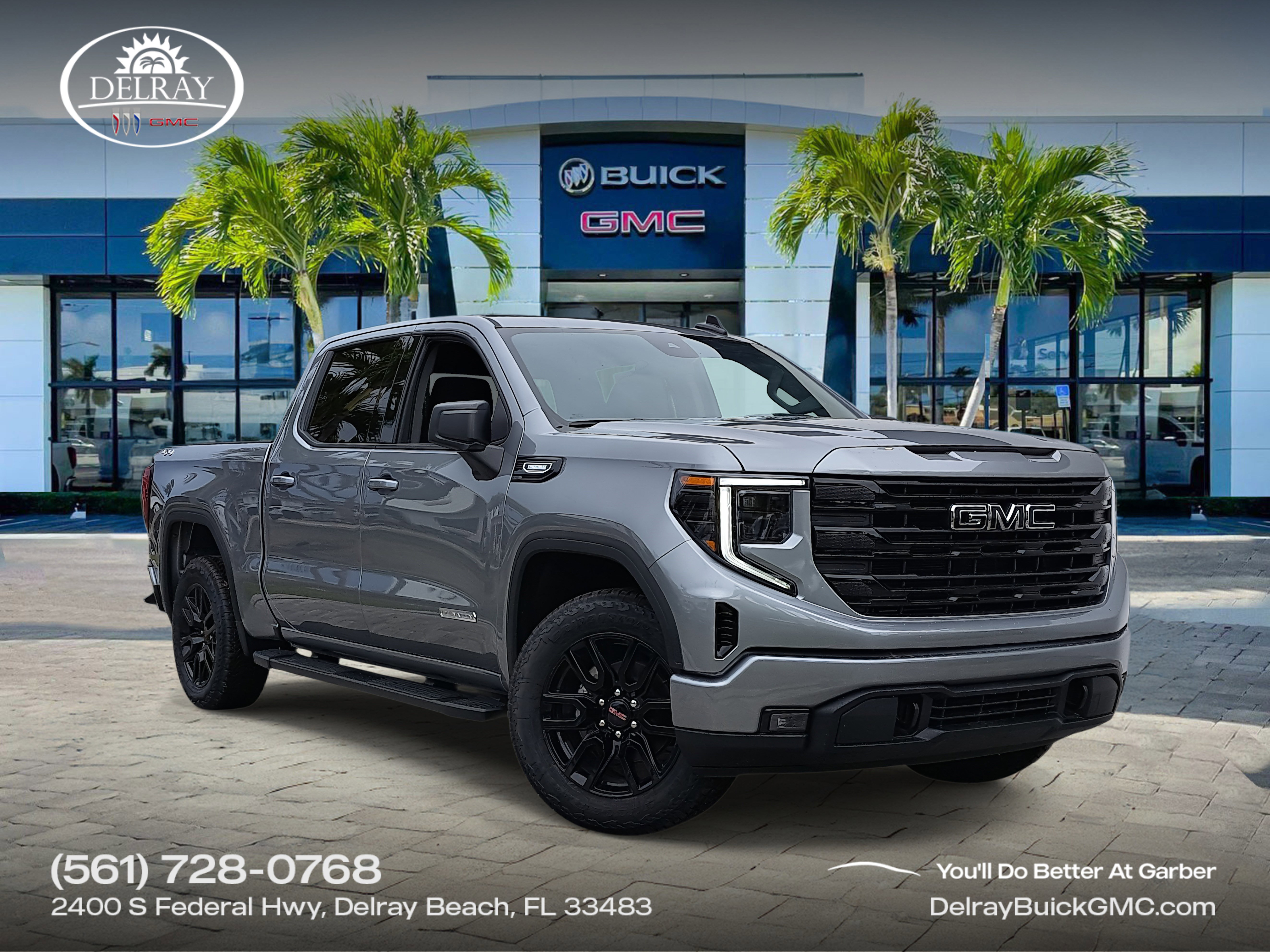 New 2025 GMC Sierra 1500 Elevation w/ LPO, Elevation Black Package