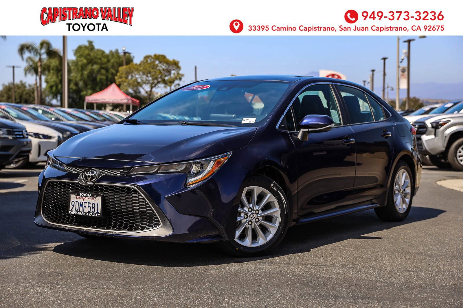 Certified 2022 Toyota Corolla XLE FWD image 1
