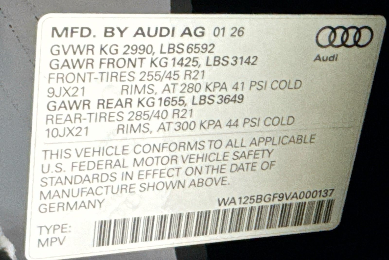New 2027 Audi SQ6 e-tron Premium Plus AWD/4WD image 29