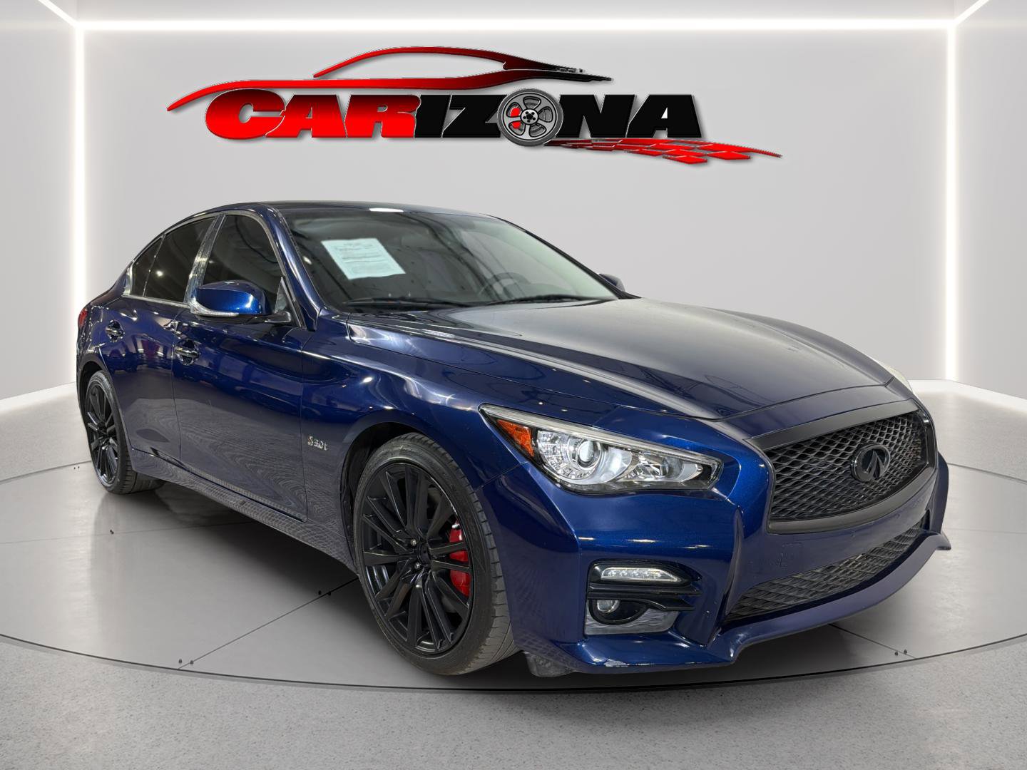 Used 2017 INFINITI Q50 Red Sport 400