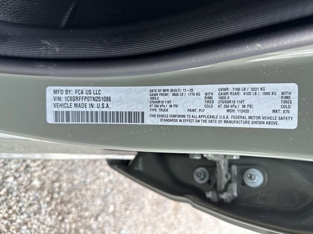New 2026 RAM 1500 Big Horn AWD/4WD image 16