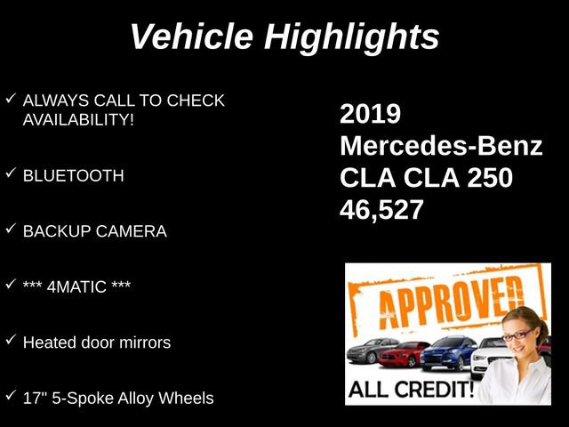 Used 2019 Mercedes-Benz CLA 250 4MATIC image 9