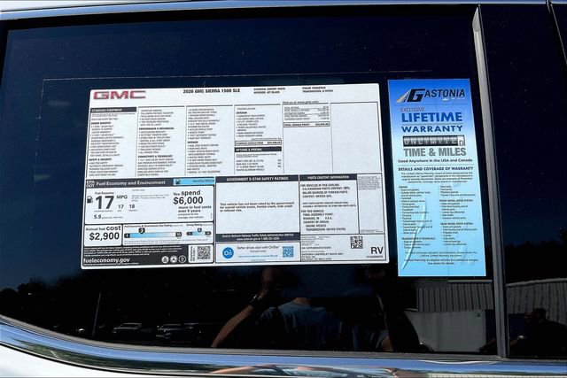 New 2026 GMC Sierra 1500 SLE AWD/4WD image 15
